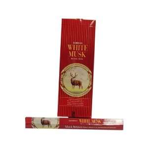    White Musk   120 Sticks Box   Darshan Incense