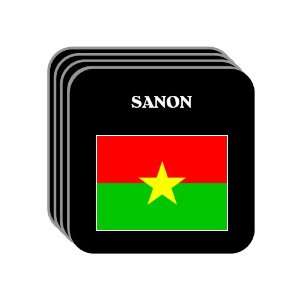  Burkina Faso   SANON Set of 4 Mini Mousepad Coasters 