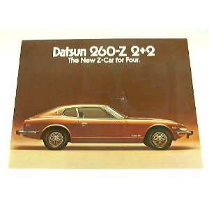  1974 74 Datsun 260 Z 260Z 2+2 BROCHURE 