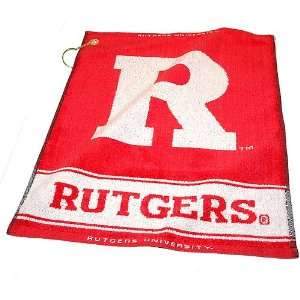   Rutgers Scarlet Knights Woven Towel from Team Golf