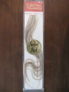 Fly Tying Whiting Saddle Hackle Fashion Pack   Natural Light Dun 