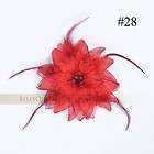 new belly dance costume aceesory head dress flowers red 2