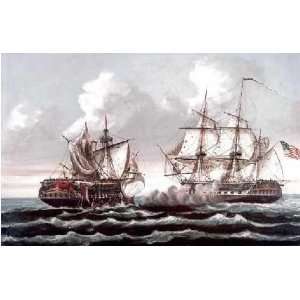  Defeating The British Ship,Guerriere   War of 1812 by Thomas 