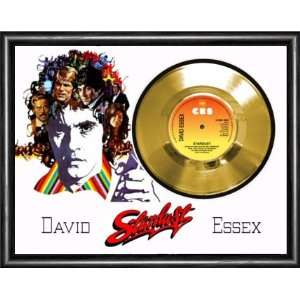 David Essex Stardust Framed Gold Record A3