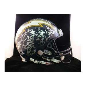 San Diego Chargers(2002) Autographed Helmet   Autographed NFL Helmets