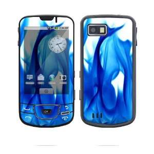  Samsung Galaxy (i7500) Decal Skin   Blue Flame Everything 