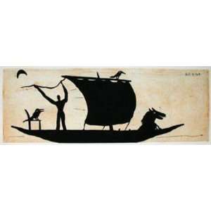  Afrika   en Bateau by Raymond Waydelich, 30x23