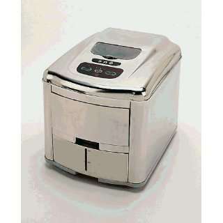  WHYNTER SNO Portable Ice Maker   Stainless Steel CHROME 