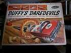 DUFFYs DAREDEVILS Remco toy cars Box & Parts incomplete 1965 stunt 