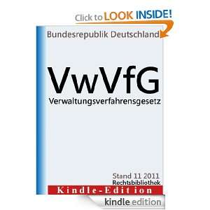 VwVfG   Verwaltungsverfahrensgesetz (Rechtsbibliothek) (German Edition 