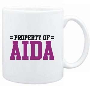    Mug White  Property of Aida  Female Names