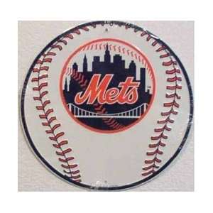 NY Mets Circular Sign 