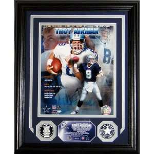  Troy Aikman Hall Of Fame Induction Photomint Sports 