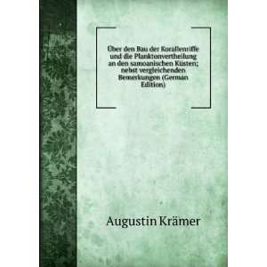   vergleichenden Bemerkungen (German Edition) Augustin KrÃ¤mer Books