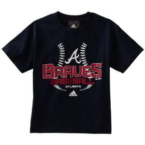 MLB Youth Atlanta Braves Swift Sweep S/S Tee  Sports 