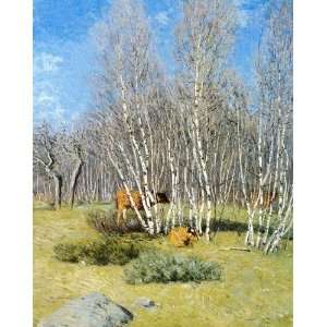  FRAMED oil paintings   Julian Alden Weir   24 x 30 inches 