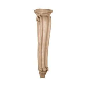   Extra Large Traditional Pilaster Corbel, Alder