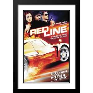  Redline 20x26 Framed and Double Matted Movie Poster 