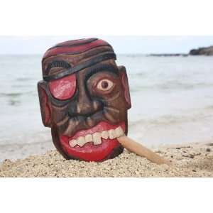  ALL GOOD PIRATE HEAD W/ CIGAR WALL PLAQUE 12   PIRATE 