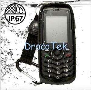     Rugged and robust IP67 grade waterproof dual SIM cell phone  