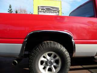   Dodge Ram Stainless Steel Fender Trim by Chrome Accessories  
