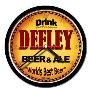  DEELEY beer ale cerveza wall clock 