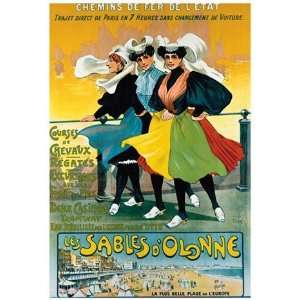  Les Sables Dolonne   Poster (18x24)