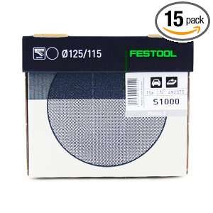  Festool 492373 S400 Grit, Platin 2 Abrasives, Pack of 15 