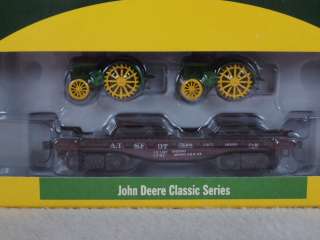 Roundhouse 81254 HO RTR 30 Flat Car w/ 2 John Deere Model D Tractors 