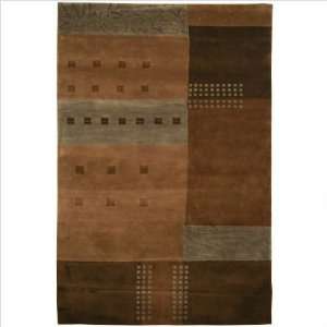  Appleton Rug Co. FO 411 Forest Brown Contemporary Rug Size 