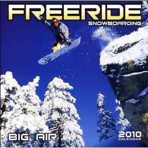  Freeride Snowboarding 2010 Wall Calendar