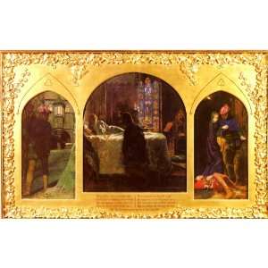  FRAMED oil paintings   Arthur Hughes   24 x 16 inches 