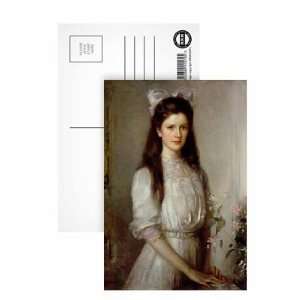  Miss Christian Elspeth Mallock (oil on canvas) by Edward Arthur 