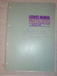 AKAI Service Manual&Parts List~GXC 38/44D Cassette Deck  