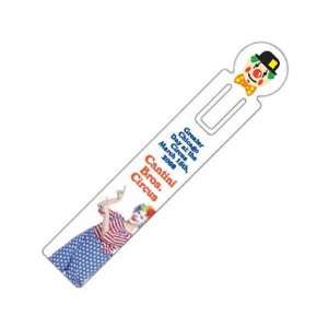  .020 thick   Full color bookmark with round top and slot 