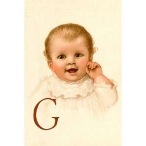  Baby Face G   Poster by Ida Waugh (12x18)