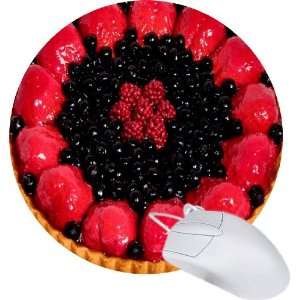 Rikki Knight Fruit Tart 8 Round Mouse Pad Mousepad   Ideal Gift for 