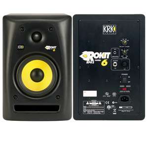 Pair (2) KRK RoKit 6 G2 68W 6 Two Way Active Nearfield Monitor RP6G2 