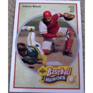   Deck Johnny Bench # 39 MLB Baseball Heroes Card