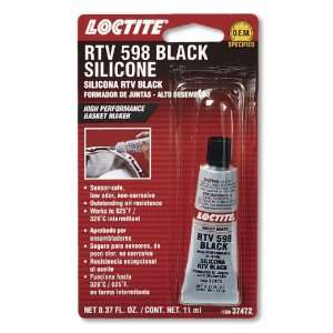  Loctite 37472 598 Black High Performance RTV Silicone   0 