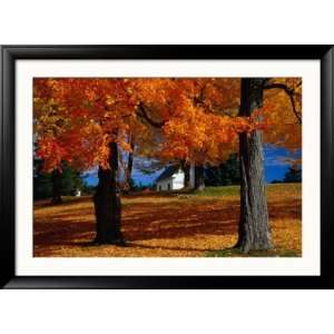 Autumn in Barre, USA Lonely Planet Collection Framed Photographic 