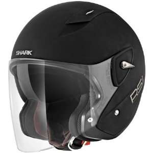  Shark RSJ Solid Open Face Helmet Small  Black Automotive