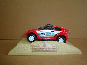 43 Norev MITSUBISHI PAJERO EVOLUTION 2004 #203  