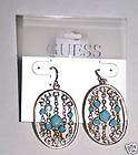 GUESS MARCIANO WOMENS JEWELRY GOLD TONE EARRINGS NEW  