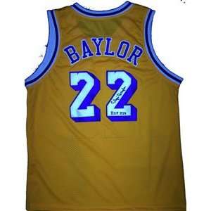  Elgin Baylor Memorabilia Signed Los Angeles Lakers 