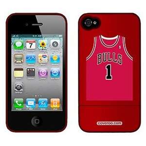  Derrick Rose jersey on AT&T iPhone 4 Case by Coveroo  