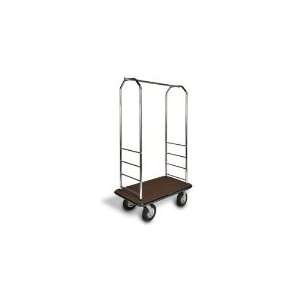 CSL Foodservice & Hospitality 2000BK 050 BRN   Bellman Cart w/ Brown 