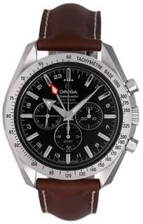 Omega Speedmaster Broad Arrow GMT 3881.50.37 Mens Watch  