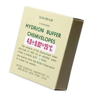 Micro Essential Lab 280 4.00 Hydrion pH Buffer Powder, 4 pH (Case of 5 