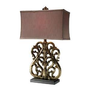  Dimond Lighting D1842 Roseville 1 Light Table Lamps in 